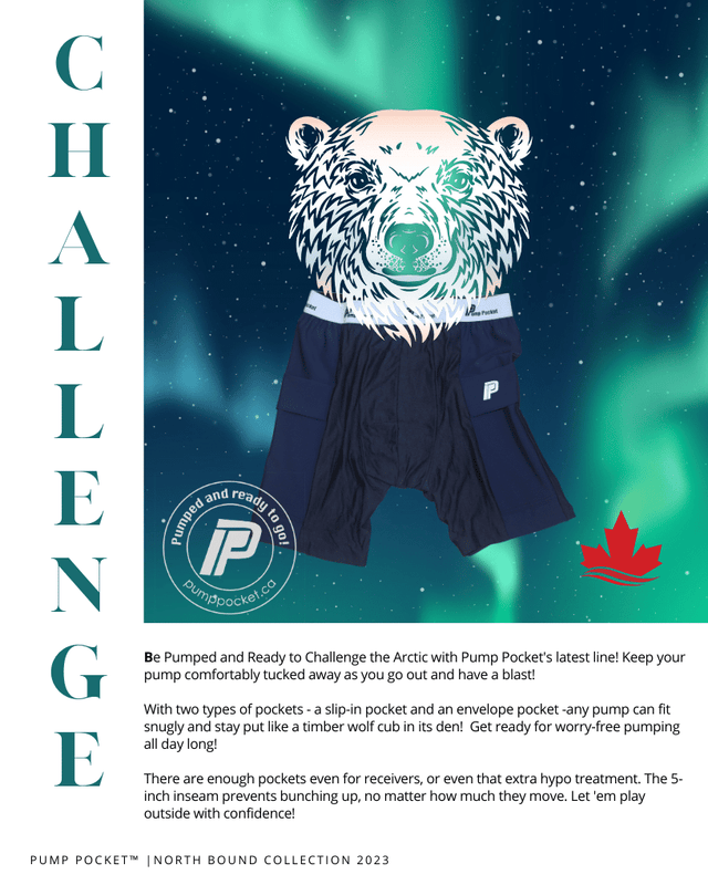 Pump Pocket Boy's Boxer Briefs - Indigo - Insulin Pump Clothing - Pump Pocket