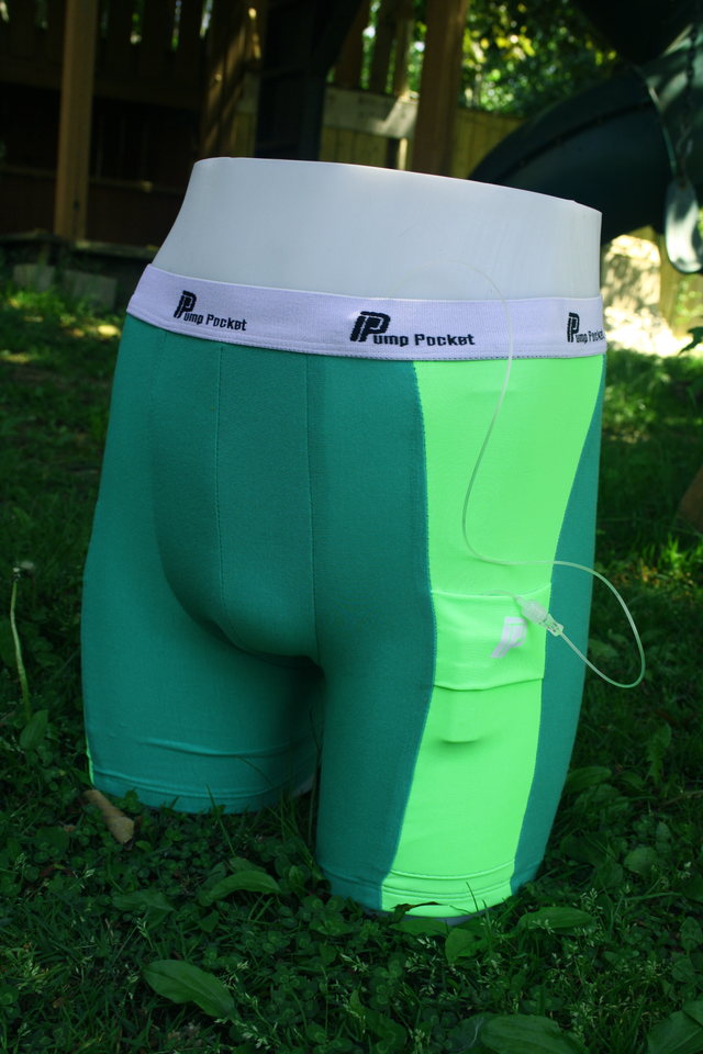 PP Boy's Boxer Briefs - Chameleon Green - Pump Pocket