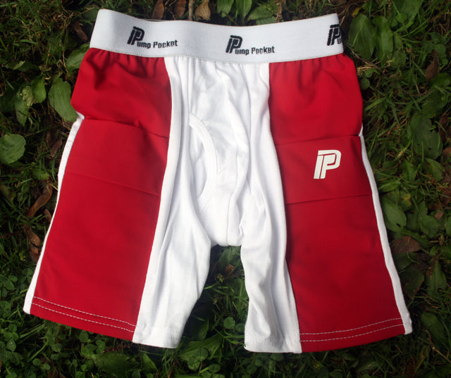 PP Boys Boxer Briefs  Red - Pump Pocket 